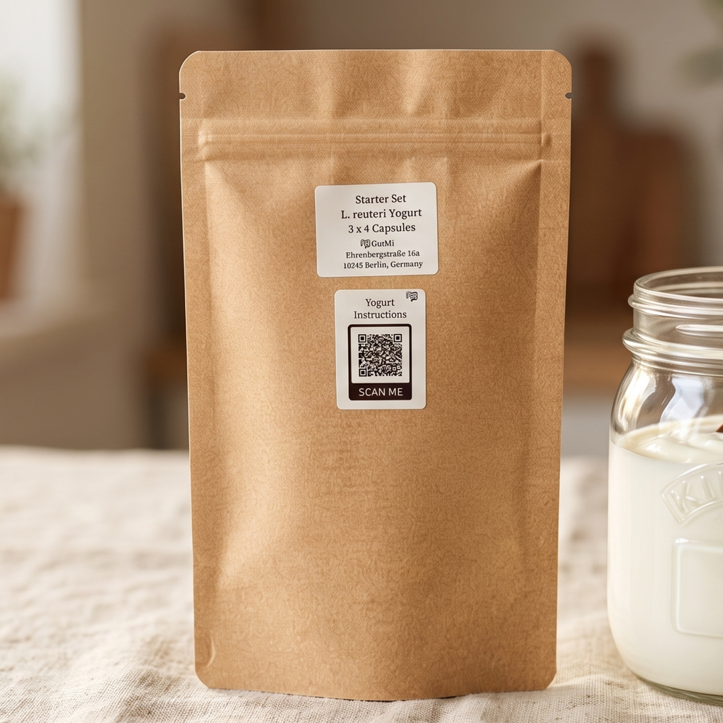 L. reuteri | Set de inicio para yogur | Cultivos iniciadores | 3 iniciadores de yogur